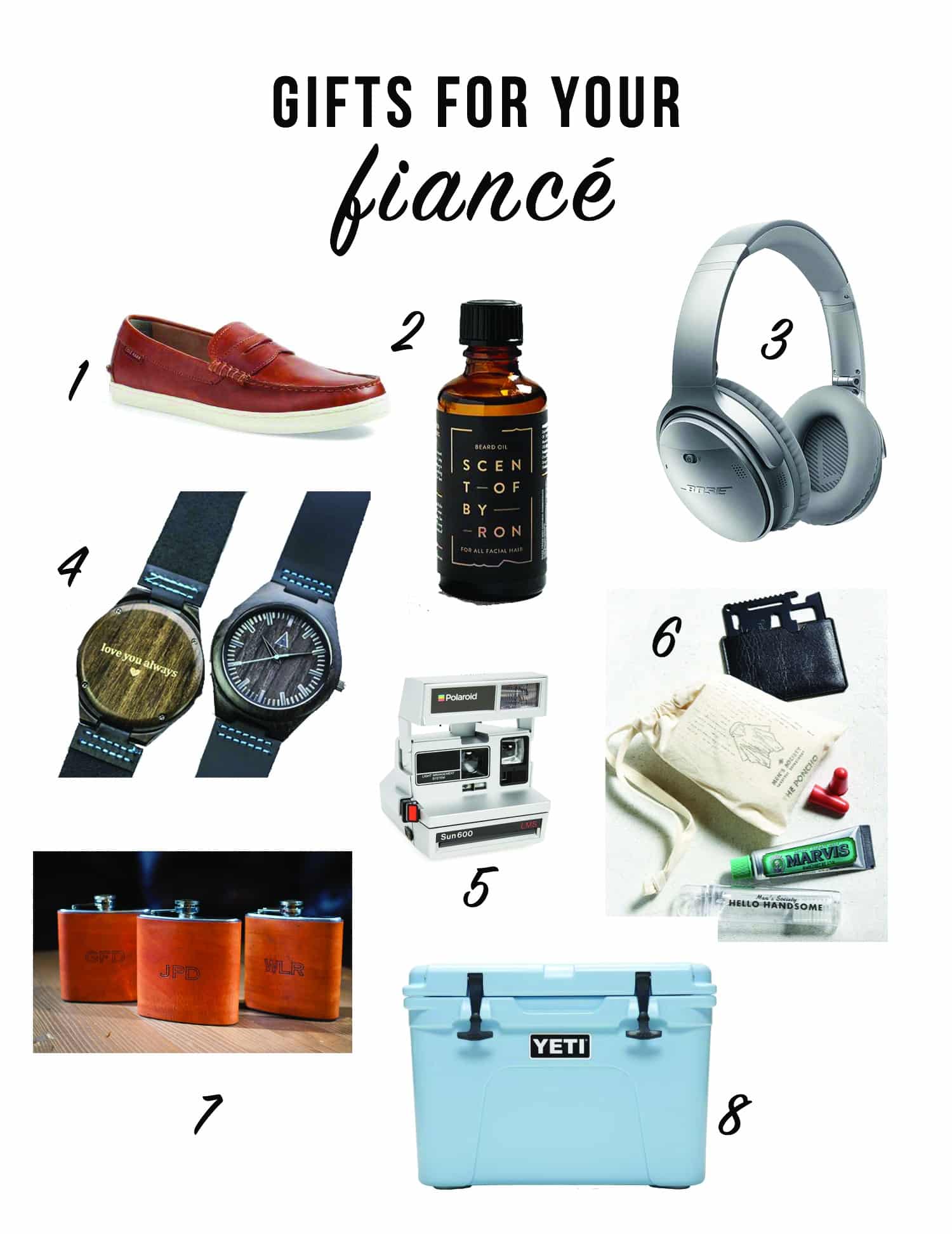 8 Gifts To Give Your Fiancé - Whimsy Soul