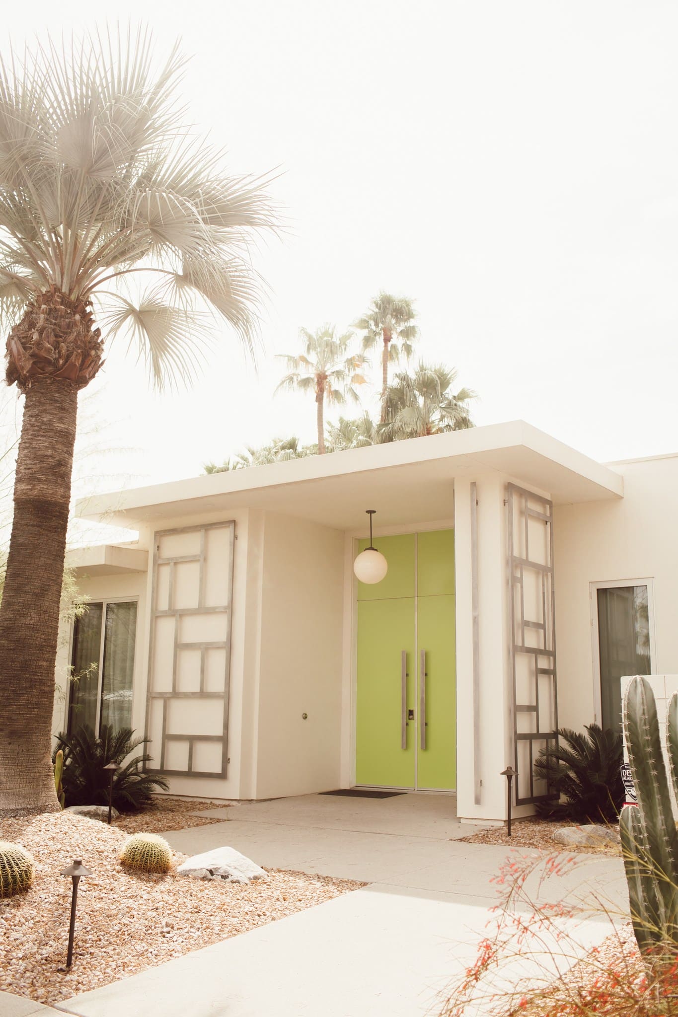 Self Guided Palm Springs Door Tour That Pink Door More